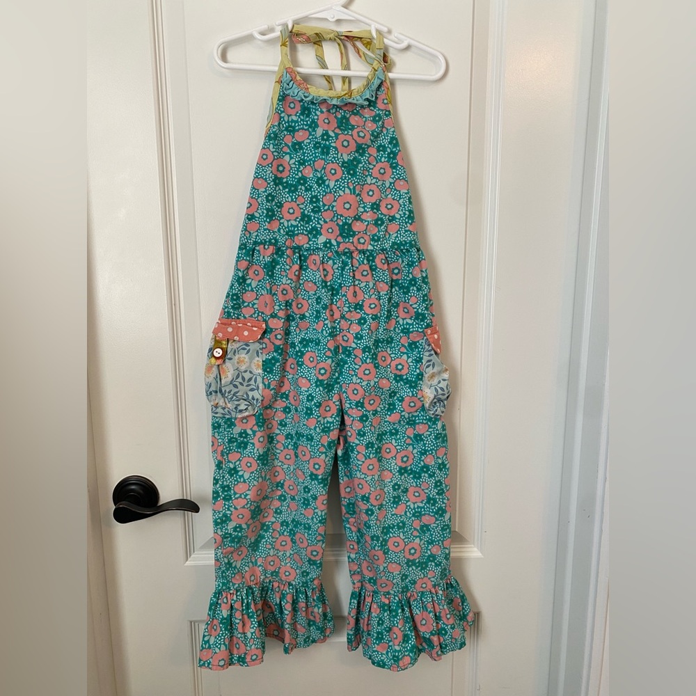 WildFlowers Kids Halter Romper